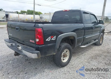 2005 GMC Sierra 2500Hd Sle from USA, damaged, VIN 1GTHK29G85E175518